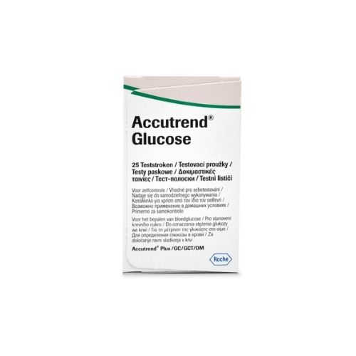 Accutrend Glucose Test Strips x 25