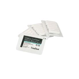Unodent Sterile Cotton Wool Rolls - No.2 - 20 x 6