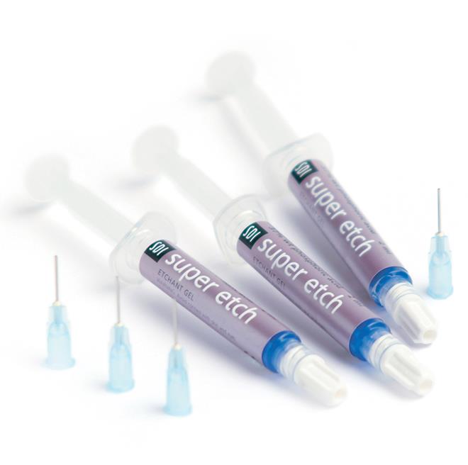 Super Etch Syringe Bulk Kit 10 x 2ml + 50 tips (23g)