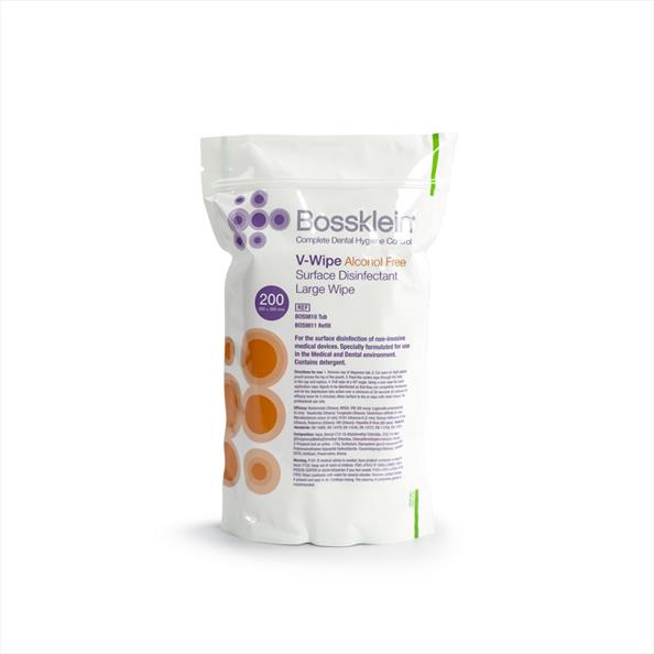 Bossklein Alcohol Free Wipe Refill Pack