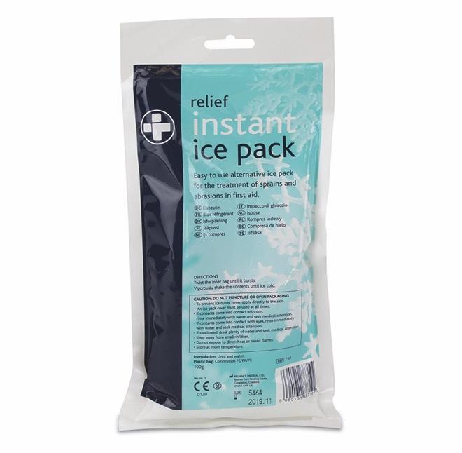 Relief Instant Ice Pack 100g Pk10