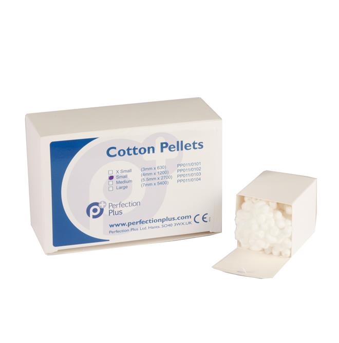 Cotton Pellets: 4.0mm Small x 2700
