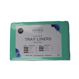 Vibrente Paper Tray Liners Light Green x 250