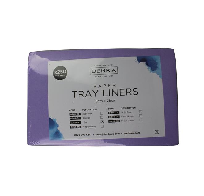 Vibrente Paper Tray Liners - Lilac x250