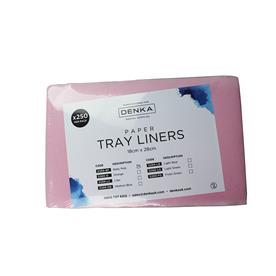 Vibrente Paper Tray Liners Baby Pink x 250