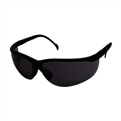 Anti-fog Black Safety Glasses with Adjustable Sides