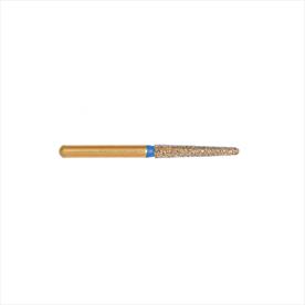 Gold Diamond Bur Round End Taper FG Medium
