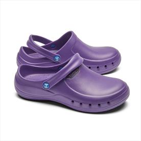 EziKlog Purple With Vents - Size 3
