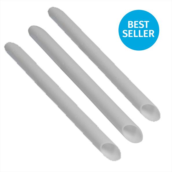 Disposable Aspirator Tip - White x 100