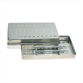 Stainless Steel Tray - 18cm x 14cm Perforated