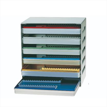 Aluminium Instrument Tray Rack (empty) Holds 6, 28x18cm Trays