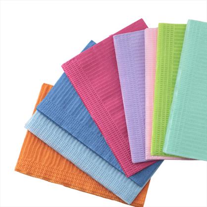 Vibrente Disposable Bibs - Light Blue x 500