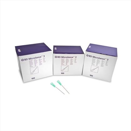 BD Microlance Hypodermic Needle -Yellow 30g x 0.5" x 100 