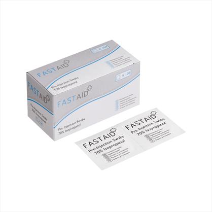 Pre-Injection Swab IPA Alcohol x 100  