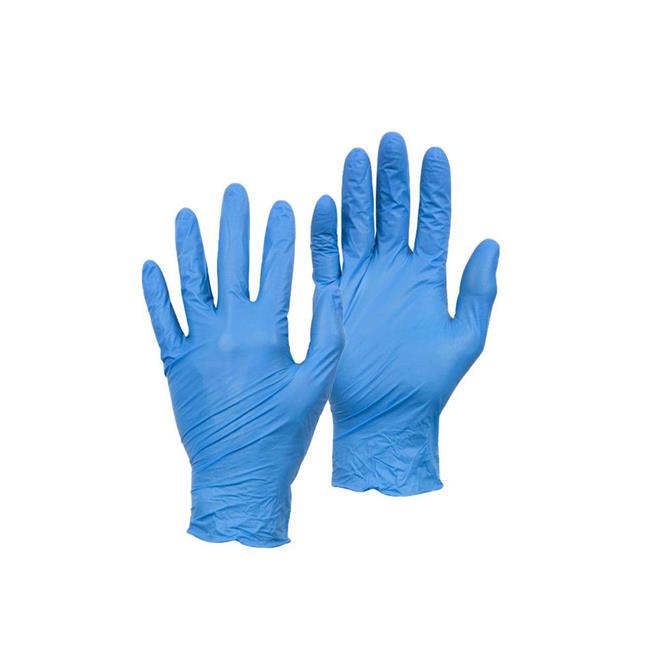 Sterile Blue Nitrile Gloves - Medium x 50  