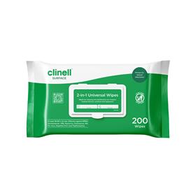 Clinell Universal Disinfectant Wipes Universal Wipes x 200