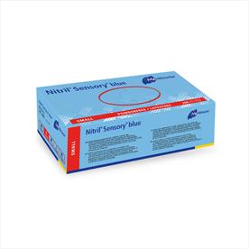 Sensory Blue Nitrile Gloves - Small x 200