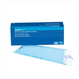 Self-Seal Sterilisation Pouches 89mm x 254mm x 200