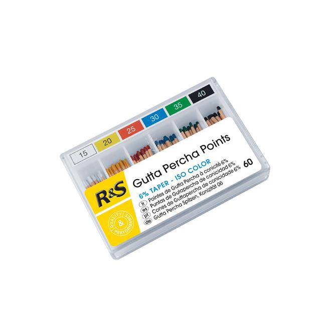 R & S Taper ISO Colour GP Points - 6% -