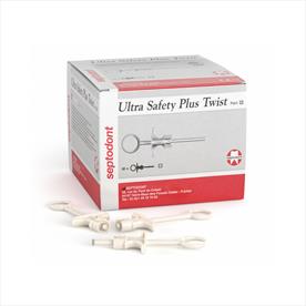 Ultra Safety Plus Twist Handle Sterile White Single Use x 50