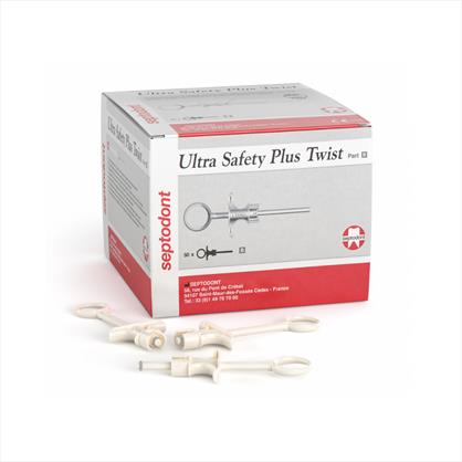 Ultra Safety Plus Twist Handle Sterile White Single Use x 50 