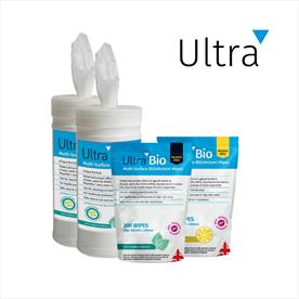 UltraBio Citrus Wipes - Tub x 200
