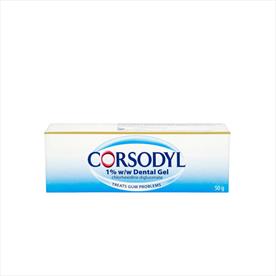 Corsodyl 1% Dental Gel x 50g
