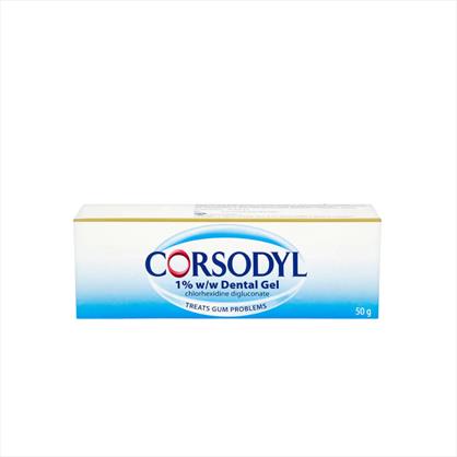 Corsodyl 1% Dental Gel - x 50g