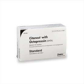 Citanest 3% & Octapressin - Standard - 2.2ml x 50