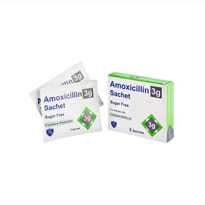Amoxicillin Sachets - 3g x 2