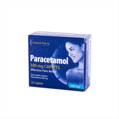 Paracetamol Tablets - BP 500mg x 32