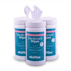 Skilflex Alcohol Surface Disinfectant Wipes (225Pk)