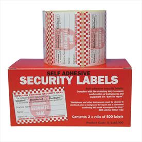 ImpressiV Security Labels (Self Adhesive) - 2 x 500