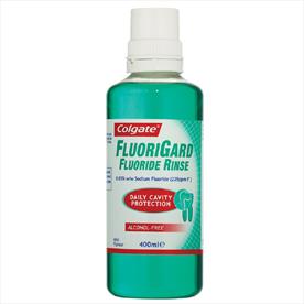 Colgate FluoriGard Alcohol Free Rinse - x 400ml x 4