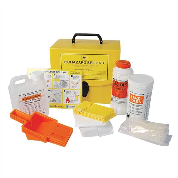 Multi Use Biohazard Spill Kit - x10