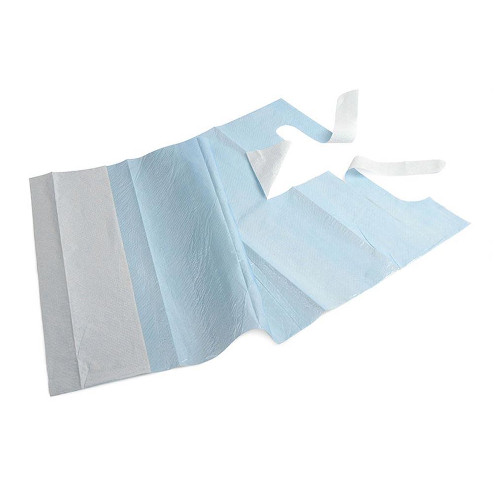  Premium Dental Bibs With Ties - 37cm x 52cm x 500