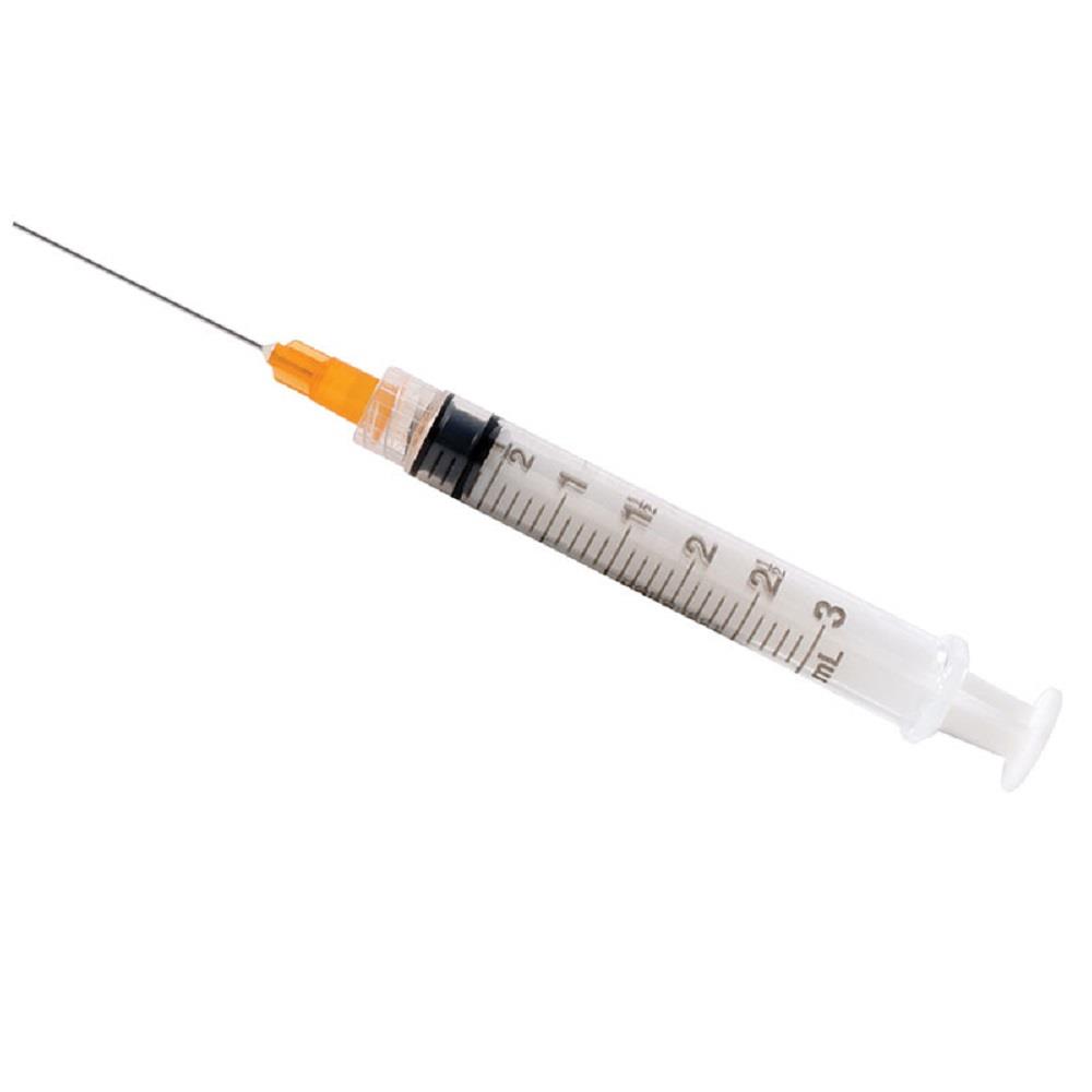 Endodontic Syringe and Needle Yellow - 27g x 1.25" x 100
