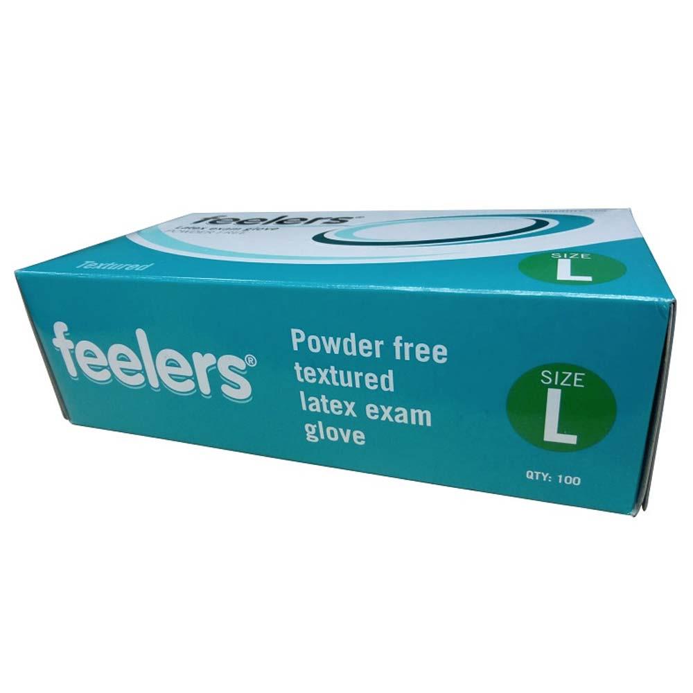 Latex Examination Gloves - Economy Powder Free - Medium x 100