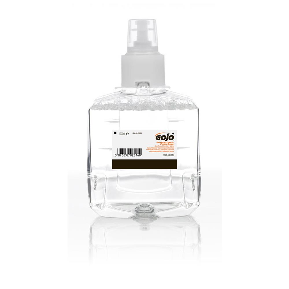 GOJO LTX Foam Antibacterial Hand Wash Refills - 1200ml x 2