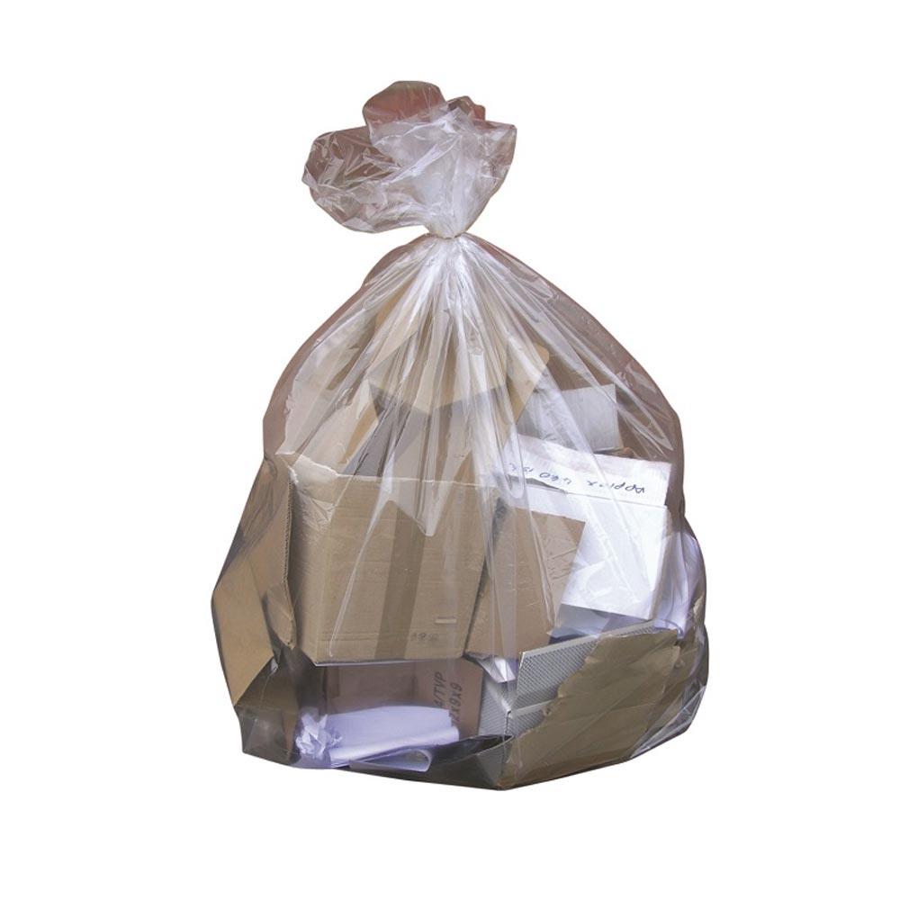 Clear Refuse Sack - 18" x 29" x 39"  x200