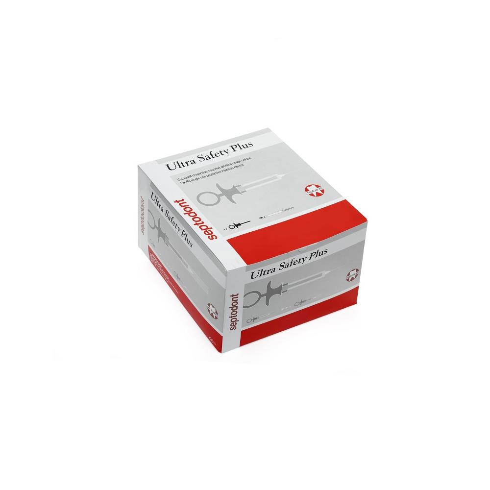 Ultra Safety Plus Syringe 27g x 2.2ml Short x 100