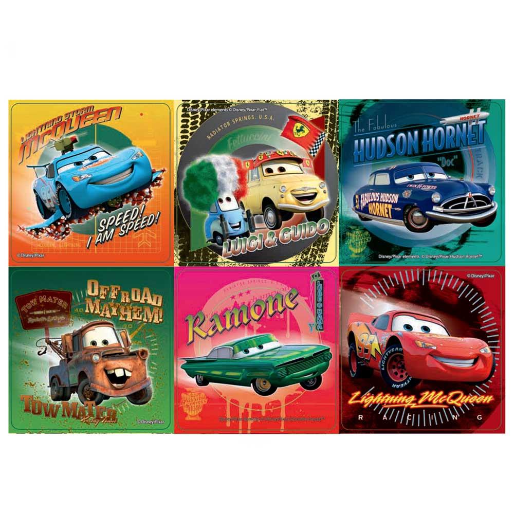 Disney Cars Supercharged Stickers - x 100