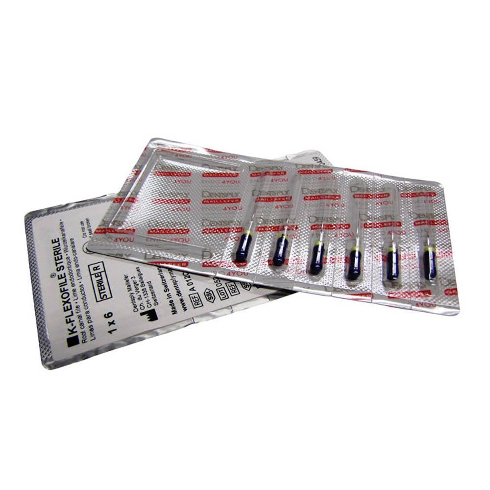 K-Flexofile Colorinox Sterile - 25mm - No.30 x 6