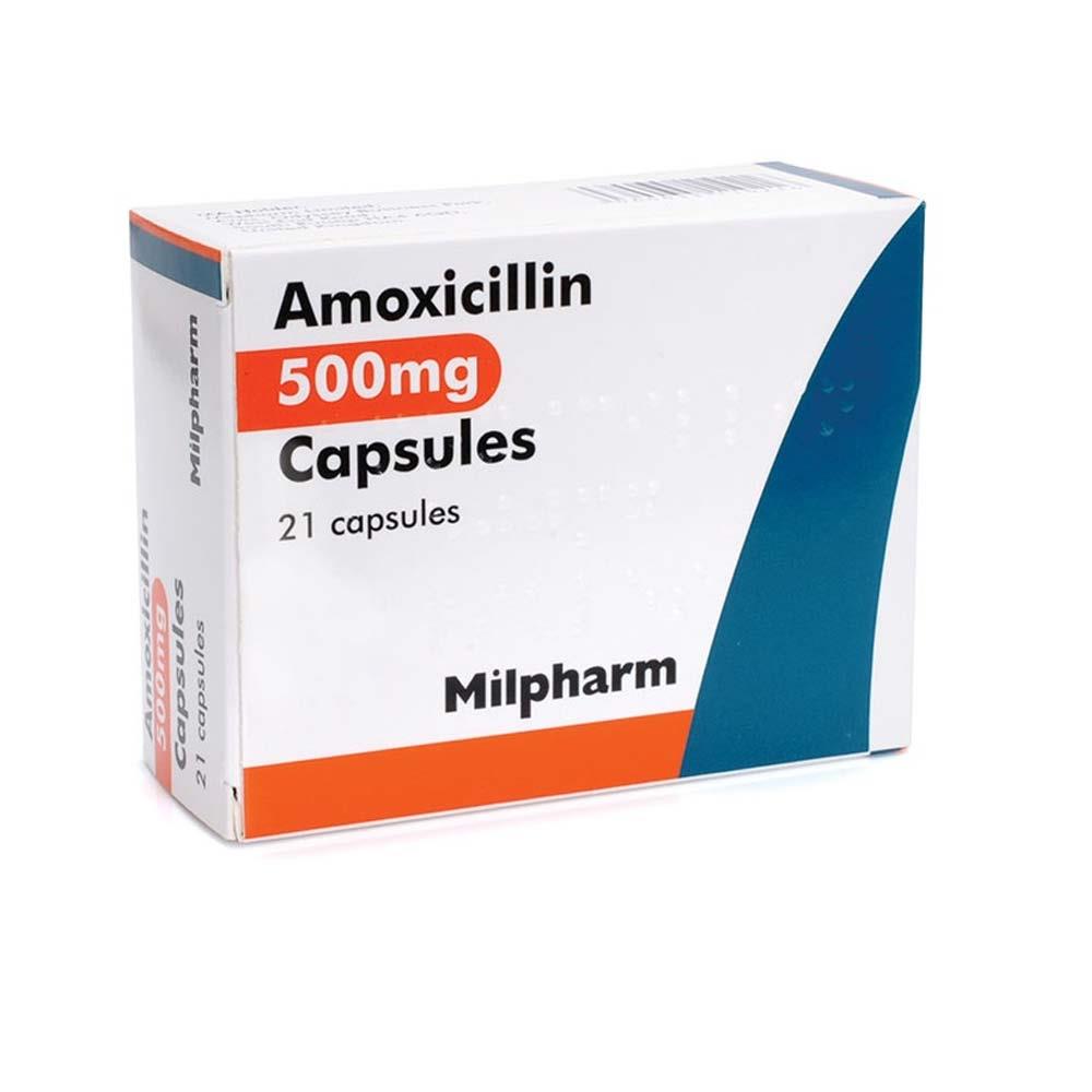 Amoxicillin Capsules BP - 500mg x 21