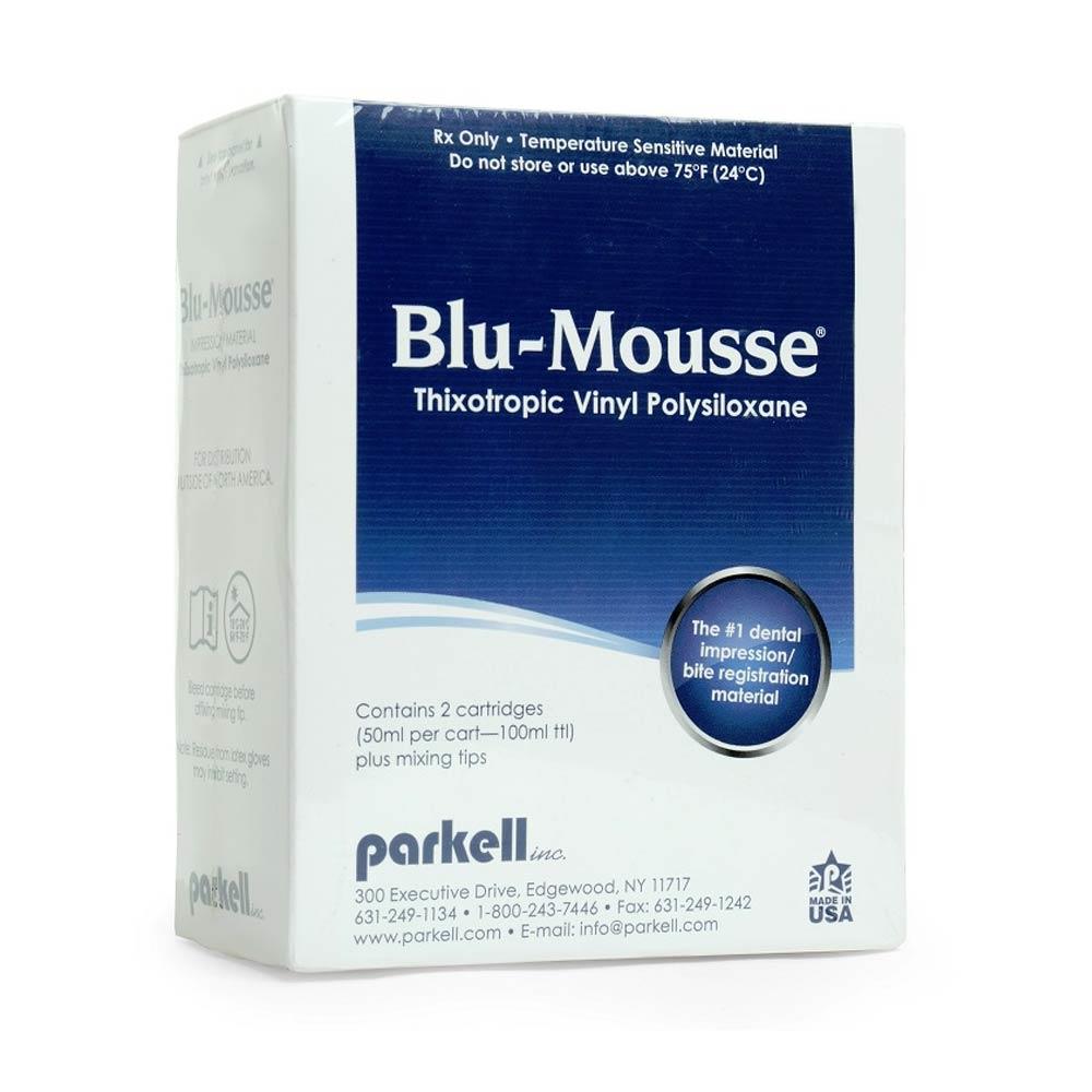 Blu Mousse Super Fast - 50ml x 2 and Mixing Tips