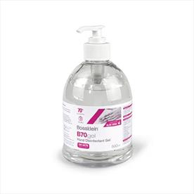 Bossklein B70 Hand Disinfectant Gel - Clear with Aloe Vera 500ml