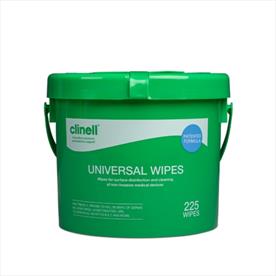 Clinell Universal Santising Wipes - Bucket x 225