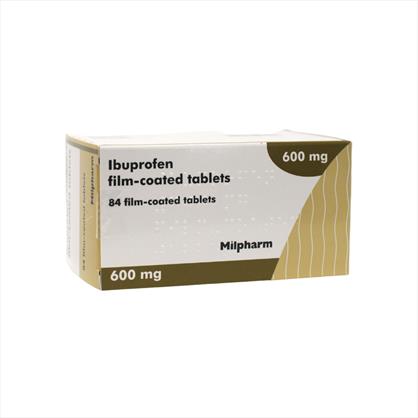 Ibuprofen Tablets - 600mg x 84
