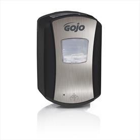 GOJO Foam Soap Dispensers 700ml Touch Free Dispenser - Chrome/Black x 700ml
