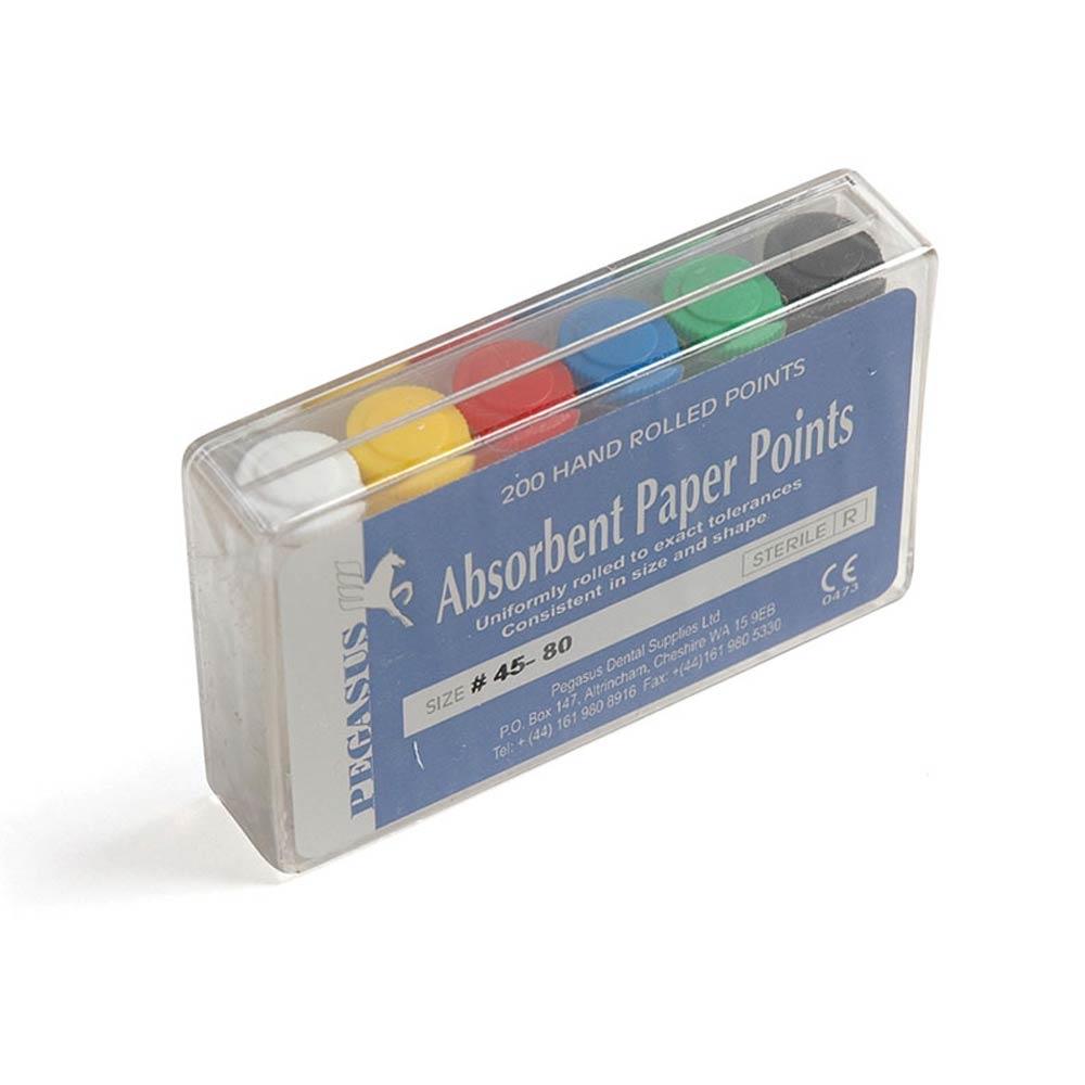 Absorbent Paper Points Assorted - Nos. 45-80 x 200
